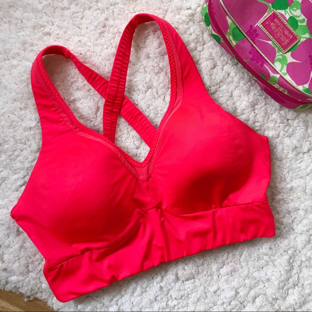 ATHLETA: BE BOLD Sports Bra X STRAPS Sz M C/D cup